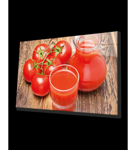Meyveler Cam Tablo 4mm Dayanıklı Temperli Cam