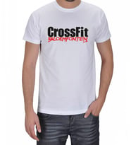 CrossFit Erkek Tişört (Beyaz)