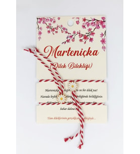Marteniçka Bileklik 2'li Papatya Model