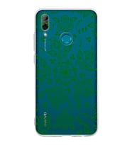 Huawei P Smart 2019  Kamera korumalı Kapak Nostalji Desen Tasarımlı  Şeffaf Kılıf