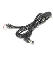 5.5*2.5mm / 5.5x2.5mm Pc Laptop Notebook Adaptör Tamir Ucu (Siyah)