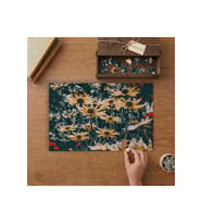 Rudbekya Çiçekleri Tasarımı 240 parça Ahşap Puzzle Ahşap Kutuda MP05443
