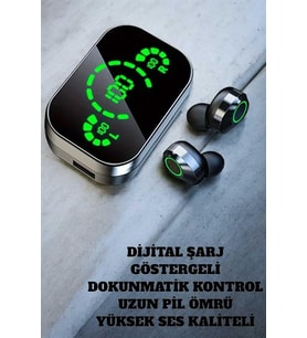 Bluetooth Kulaklık Mikrofonlu Dokunmatik Kontrol ANC Özelliği