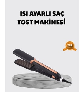 Tost Model Saç Şekillendirici Hızlı Isınan Isı Ayarlı