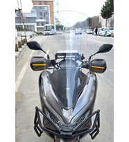 MOTOCAM Honda PCX Ön Cam 2018-2020 Model 83cm Şeffaf Renkli 4mm UZUN