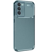 Newface Vivo V30 Lite 4G Kılıf Auto Focus Karbon Kapak - Koyu Yeşil