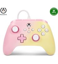 Powera Xbox Series XS Için Advantage Kablolu Oyun Kumandası - Pink Lemonade
