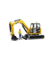 Cat Mini Ekskavatör Ve İnşaat İşçisi BR02466