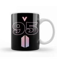 Bts V 95 Logo Kupa Bardak Porselen