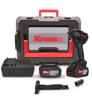 Kress KH275 20Volt/4.0Ah Li-ion Çift Akülü 500Nm Kömürsüz Profesyonel Şarjlı Somun Sıkma