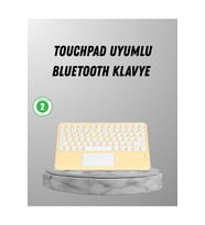 Sessiz Tuşlu Bluetooth Klavye Android iOS ve Windows Uyumlu