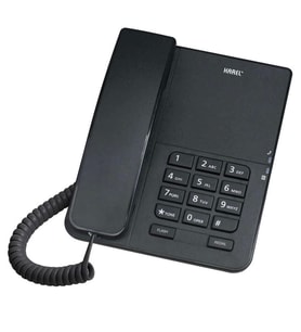 Karel Tm140 Siyah Analog Masa Üstü Kablolu Telefon
