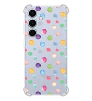 PrintiFy Samsung Galaxy S24 Plus Uyumlu Water Color 6 Baskılı Şeffaf Köşe Korumalı Antişok Kılıf