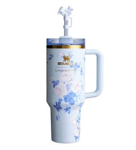Stanley Quencher H2.0 FlowState Yalıtımlı Bardak 40 oz 1,18 Lt Rose Quartz 2.0 (Ebru Mavi)