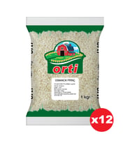 Orti Osmancık Pirinç 1 Kg x 12 Paket.