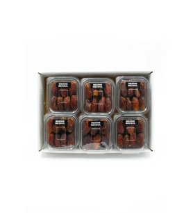 MEDİNE MEJDUL HURMA 12 Lİ PAKET - 100 GR İRİ BOY ŞEKERSİZ TAZE TADIMLIK HAC DÖNÜŞÜ HEDİYELİK HURMA