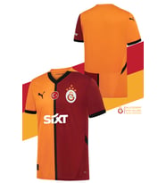 Galatasaray Orijinal Lisanslı 5 Yıldızlı 24/25 Parçalı Forma (Sarı-Kırmızı)