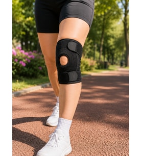 Kısa Patella Dizlik Ayarlanabilir Cırtlı Diz Destekliği Spor ve Günlük Kullanım