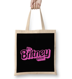 The Office It's Britney Bitch Barbie Bez Çanta Uzun Saplı