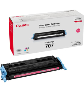 Canon Canon CRG-707M Kırmızı Orjinal Toner