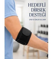Sporcu Dirsek Bandı Tenisçi Golfçü Dirseği İçin Epikondilit Bandajı