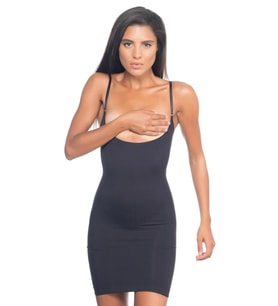 Amora Secret Siyah Mı Emay 5060 Göğsü Açık Elbise Korse