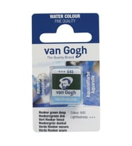 Talens Van Gogh 1/2 Tablet Sulu Boya 644 Hooker Green Light 