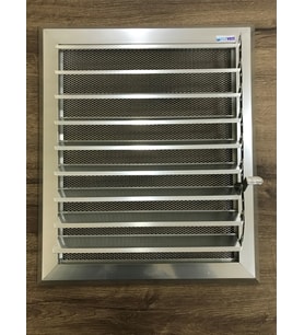 ecovent 40X45 ALÜMİNYUM MENFEZ PARLAK KROM