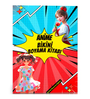 Anime Bikini Boyama Kitabı (50 Seçilmiş Anime-Afiş İlaveli)
