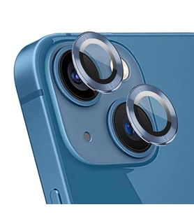 Microsonic Apple iPhone 13 Mini Tekli Kamera Lens Koruma Camı Sierra Mavisi