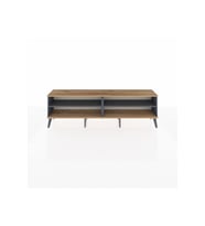 Arges TV Ünitesi 2 Raflı  176x30x51 Antrasit-Çam/Antrasit