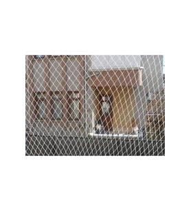 Kedi Filesi 2,50 X 1 Metre Kedi Koruma Filesi Balkon Filesi Balkon Ağı 1 Milim Kedi Filesi (Beyaz)