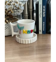 Deniz Kızı Figürlü  İsimli Kupa Mug (Karışık)