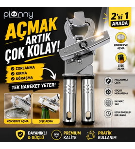 Pionny Inox Çelik Konserve Açacağı