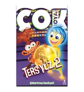 Ters Yüz 2 - Çok Boya! Çıkartmalı Dev Boyama Kitabı