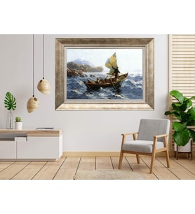 Gümüş Çerçeveli dekoratif Tablo as1424