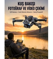 Ekranlı Kumandalı Katlanabilir Kamera Drone Hobi ve Günlük Kullanım