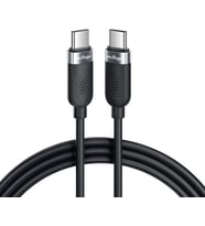 Lexroo USB-C to USB-C Silikon Hızlı Şarj ve Veri Kablosu, 60W PD 480 Mbps