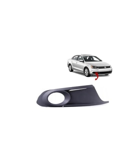 Volkswagen Jetta 2011 - 2015 Sis Kapağı Sisli Sağ Yolcu Tarafı - 5C6853666A