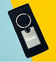 Kişiye Özel İsimimli Metal Anahtarlık