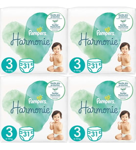 Prima Pampers Harmonie Bebek Bezi Beden:3 (6-10KG) Midi 124 Adet Avantaj Ultra Fırsat Pk