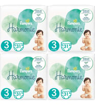 Prima Pampers Harmonie Bebek Bezi Beden:3 (6-10KG) Midi 124 Adet Avantaj Ultra Fırsat Pk