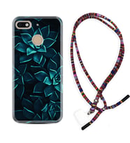 General Mobile GM8 Go GM9 GM20 Pro Plus Kılıf Boyun Asklı Rasta Silikon Mistik Çiçekler 1650