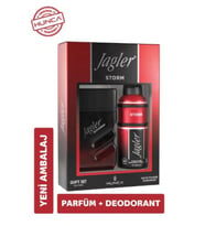 JAGLER Storm Erkek Parfüm Seti ( Edt Parfüm 90 ml & Deodorant 150 ml )