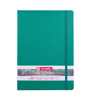 Talens Art Creation Sketchbook Sert Kapak Eskiz Defteri 140 gr 21x29,7 cm 80 yp FOREST GREEN 