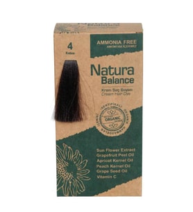 NATURA BALANCE SAÇ BOYASI 4 KAHVE
