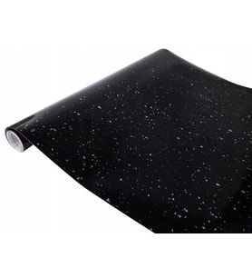 D-c-fix 349-8297 Parlak Siyah Granit Desen Yapışkanlı Folyo (67,5cm x 1mt)