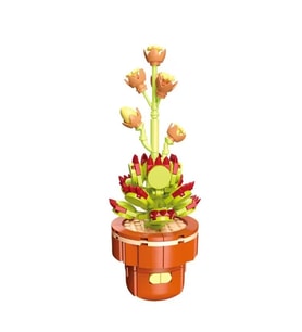 DOSTOYS 113-24 BLOSSOM MİNİ ÇİÇEK BLOK OYUNCAK TÜYLÜ DAMKORUĞU 183 PARÇA 6+