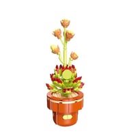 DOSTOYS 113-24 BLOSSOM MİNİ ÇİÇEK BLOK OYUNCAK TÜYLÜ DAMKORUĞU 183 PARÇA 6+
