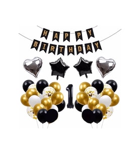 Çıtıpıtıstore Happy Bırthday 1 Yaş Konsept Balon Set